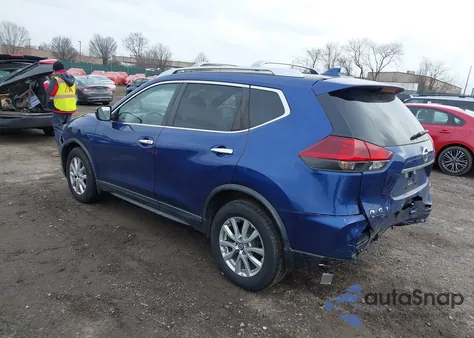 2020 Nissan Rogue Sv Intelligent Awd из США, поврежденный, VIN KNMAT2MV2LP537459
